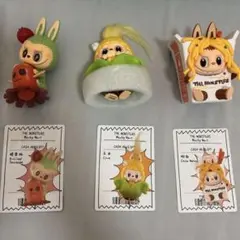 THE MONSTERS LABUBU Wacky Mart 3個セット　ラブブ
