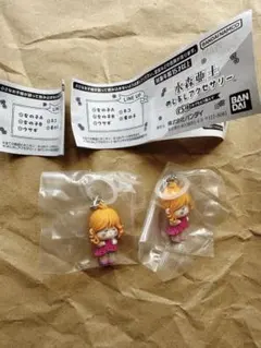 水森亜土 めじるしアクセサリー 女の子B 2個セット 新品未使用