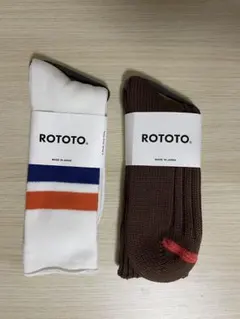 新品ROTOTO靴下2セットのサムネイル