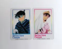 名探偵コナン　工藤新一　毛利蘭　クリアカード　セット