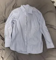 ユニクロ ストライプシャツ m
