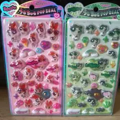 パワーパフガールズ ポップシールセット 4種