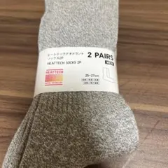 UNIQLOヒートテックデオドラントソックス2P