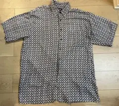 HONORS 幾何学模様 半袖シャツ L 古着