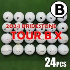 【B64】 ブリヂストンTOURBX 白 24年 ロストボール 24球のサムネイル