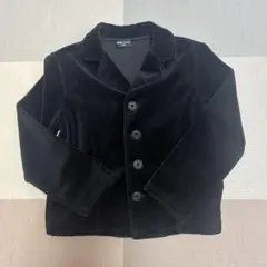 COMME CA ISM 黒 ジャケット 120A