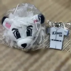 プロ野球マスコットフェイスぬいぐるみ　パリーグ　レオ