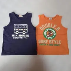 MIKIHOUSE & DOUBLE B タンクトップ2枚セットのサムネイル