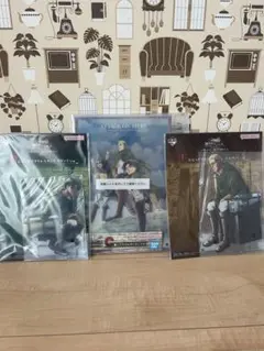 進撃の巨人一番くじ　アクリルスタンド　2種セット D賞 E賞　アクリルボードC賞