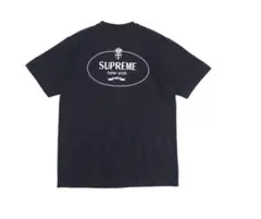 SUPREME ネイビー Tシャツ バックプリントXL 新品