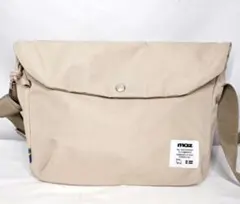 【美品】MOZ モズ フラップ 斜め掛け ショルダーバッグ ベージュ おまけ付きのサムネイル