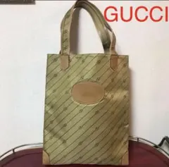GUCCI ストライプ柄 トートバッグ