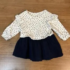 GAPbaby花柄フリル袖ワンピース 12-18m