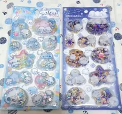 【正規品】あわわちゃん　シマエナガ　スパンコールパーティー　シール