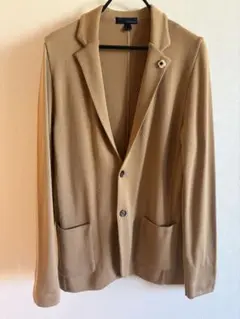 LARDINI ラルディーニ ニットジャケット キャメルのサムネイル