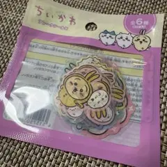 【シール】ちいかわ フレークシール 初期 全6種 30枚｜ハチワレ・うさぎ