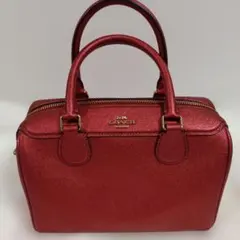 コーチ 赤 2way ショルダーバッグ&ハンドバッグ