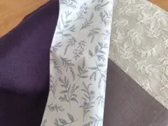 ⑨ マルチカバー　パープル〜お花