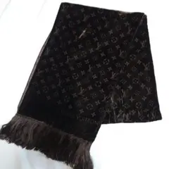 GUCCI ベロア マフラー GG柄 MADE IN ITALY - メルカリ