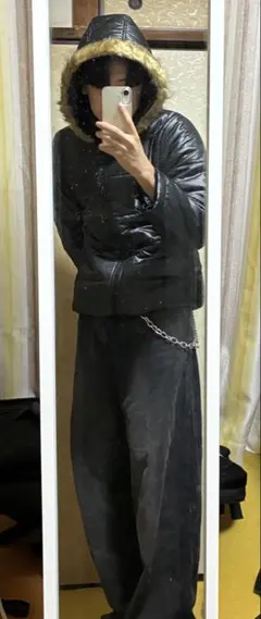 ファーダウン短丈グランジ