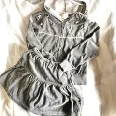 motherways セットアップ　パーカー＆スカート 140