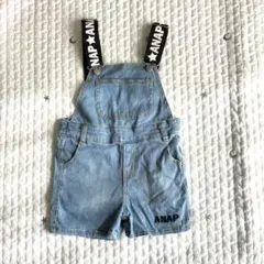 夏服　ANAP KIDS オーバーオール　サロペット　半ズボン　100センチ