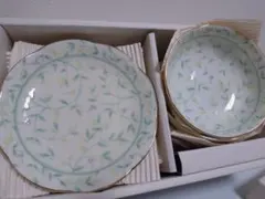 美濃焼 愛陶 お皿セット 레트로