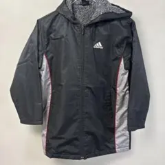 adidas 子供用　フリース内側 フード付きアウター