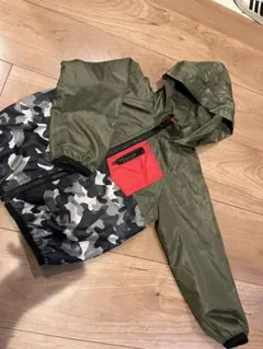 キッズ　アウター　迷彩柄ジャケット　100