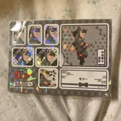 忍たま乱太郎 ナンジャタウン キラキラホログラムシール 中在家長次