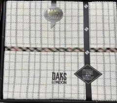 【新品】DAKS ダックス 150×200cm 綿100% 大判タオルケットのサムネイル