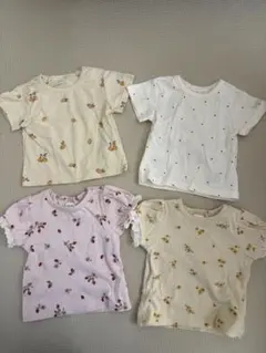 petit main Tシャツ （4枚セット）70cmのサムネイル