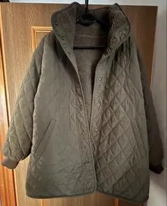 リバーシブルボアハーフコート2way