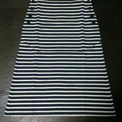 ニーム マリンボーダースカート