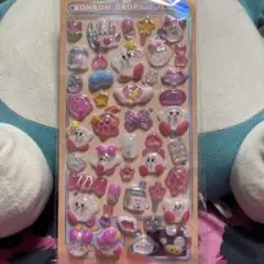 カービー　ボンボンドロップシール