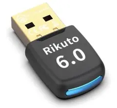 Rikuto Bluetooth アダプタ 6.0 レシーバー アダプタ