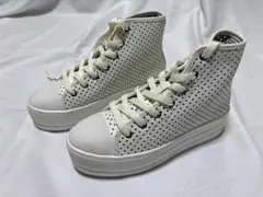 JUNYA WATANABE 厚底 ハイカットスニーカー XS【新品、難あり】のサムネイル