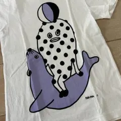 ネネット 水玉さん　Tシャツ　アシカ　140 150のサムネイル