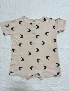 organic zoo オーガニックズー 月柄ロンパース 1-2y