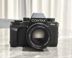 動作確認済】contax Aria + planar 50mm F1.4MMJ - メルカリ