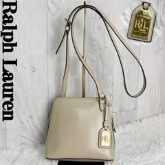 RALPH LAUREN ラルフローレン ロゴチャーム レザー ショルダーバッグのサムネイル