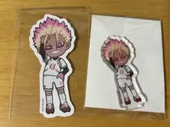 ブルーロック　ステッカー　アクスタ　ダイソー