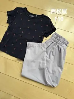 キッズ服 110cm チェリー柄のサムネイル