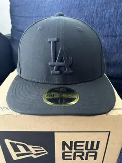 NEW ERA LP 59FIFTY LA ブラック × ブラック 7 3/8