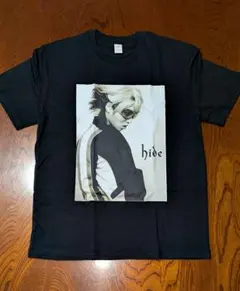 hide プリント ブラック Tシャツ XL 綿100%