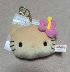 ハローキティ 日焼けダイカットチャーム　ヒョウ柄