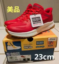 【美品】SKECHERS SLIP-INS レディーススニーカー23cm