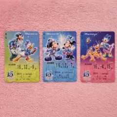 ディズニーリゾートライン フリーきっぷ 使用済み リゾラ シー15周年
