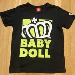 BABY DOLL Tシャツ 130cm 黒