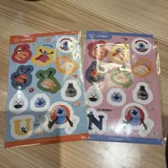 パペットスンスン スシローコラボ シール2セット